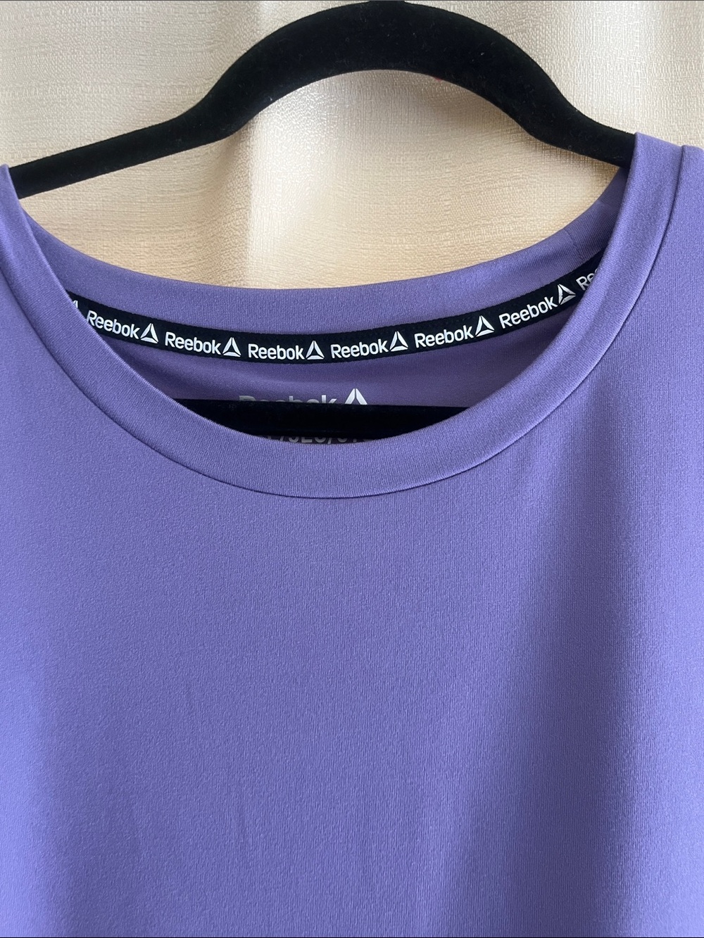 Reebok Men’s Lavender Short Sleeve Athletic Tee - Picture 3 of 7